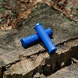 Funn Hilt JR Mountain Bike Grips 19mm Lock On Blue 115mm Youth view 2