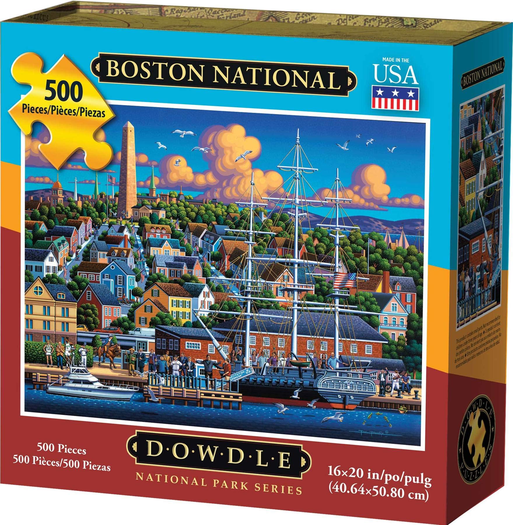 Dowdle Jigsaw Puzzle - Boston National Historic Park - 500 Piece
