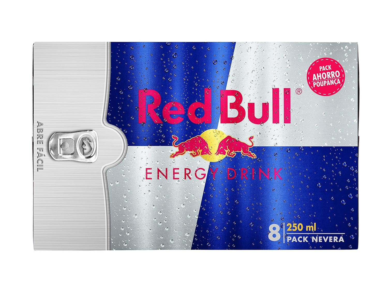 Red Bull Bebida Energética - Paquete de 8 x 250 ml - Total: 2000 ...
