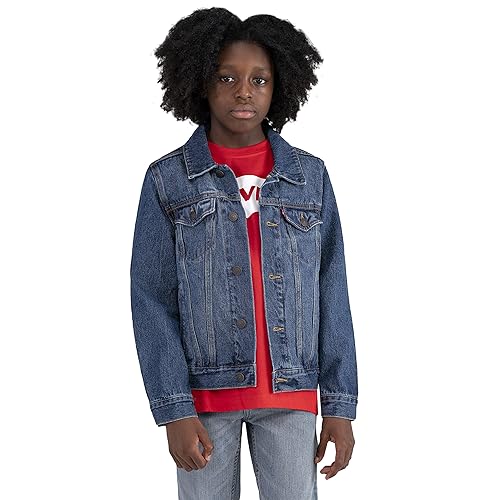 Levi's Kids Trucker Jacket Boys, Blue, 10 Years
