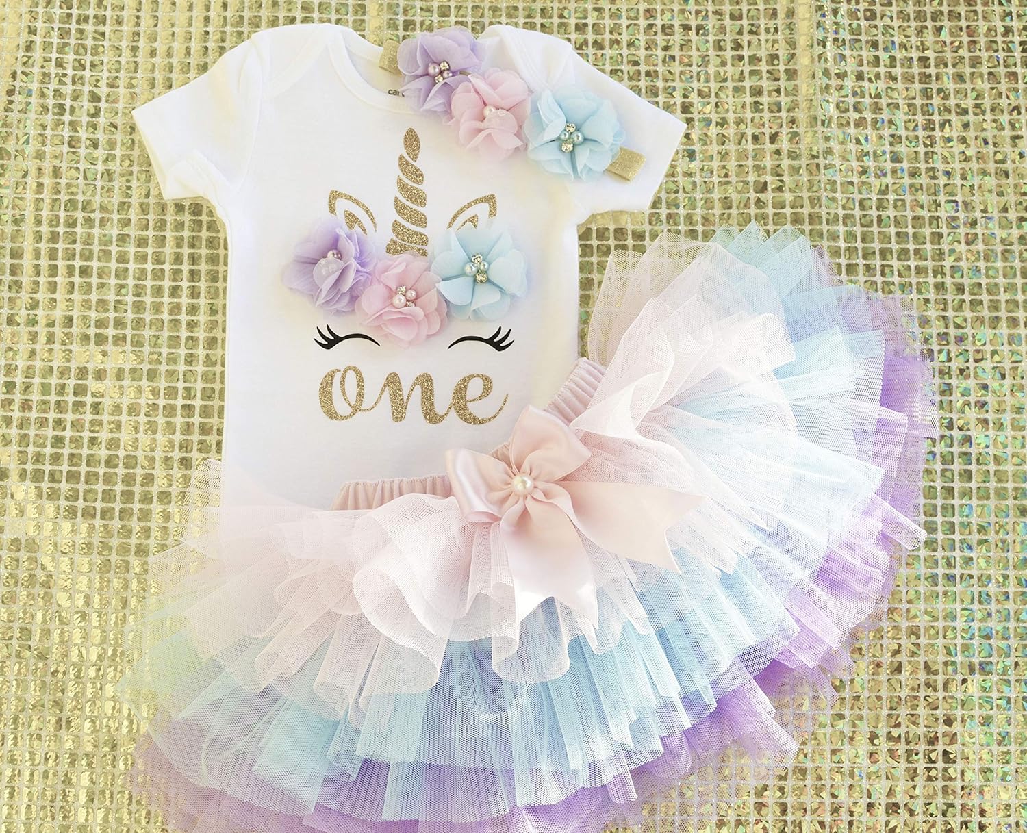 unicorn first birthday outfit amazon