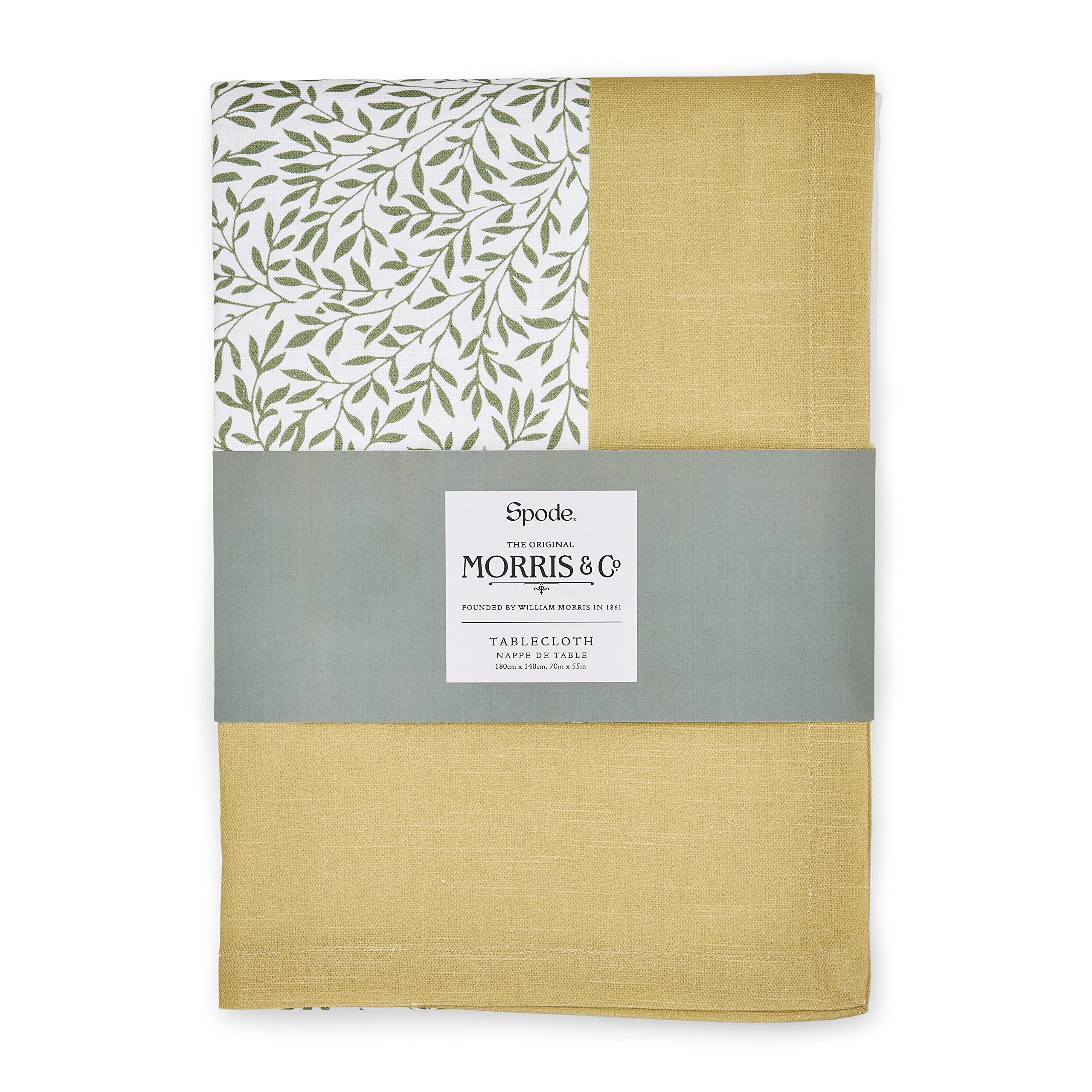 Morris & Co Tablecloth - Standen 140cm x 180 cm 100% Cotton