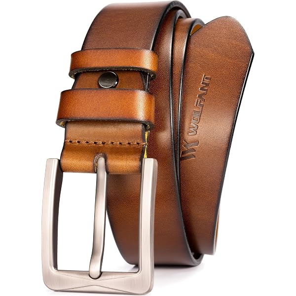 The Outdoor Social Leather Belt | Tan | One Size Amazon.com: Belts.com Nicolo Italian Calfskin Smooth Saddle  main image 3