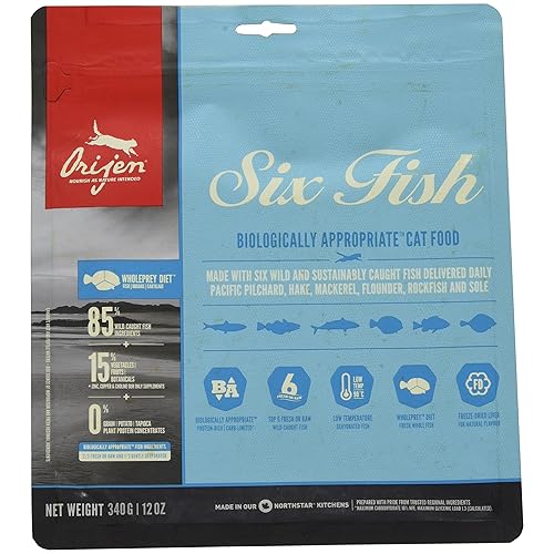 Orijen Six Fish Cat And Kitten Food 340 G Buy Online In Faroe Islands At Faroe Desertcart Com Productid