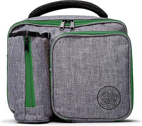 football lunch bag and bottle