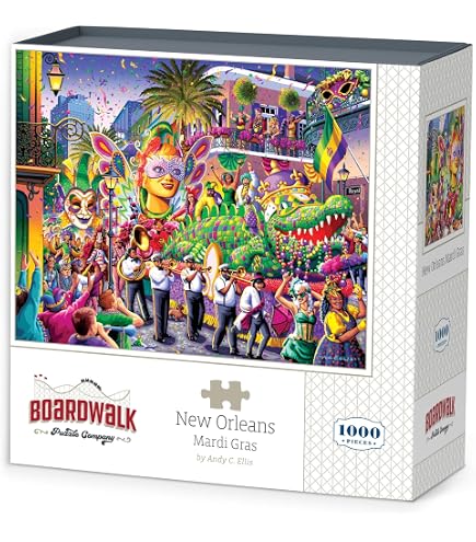 Boardwalk Puzzles Cat Walker - 1000 Piece Jigsaw Puzzle For Adults, Made In USA, Premium Blue Eska Board, Includes Poster & Storage Bag - View #7