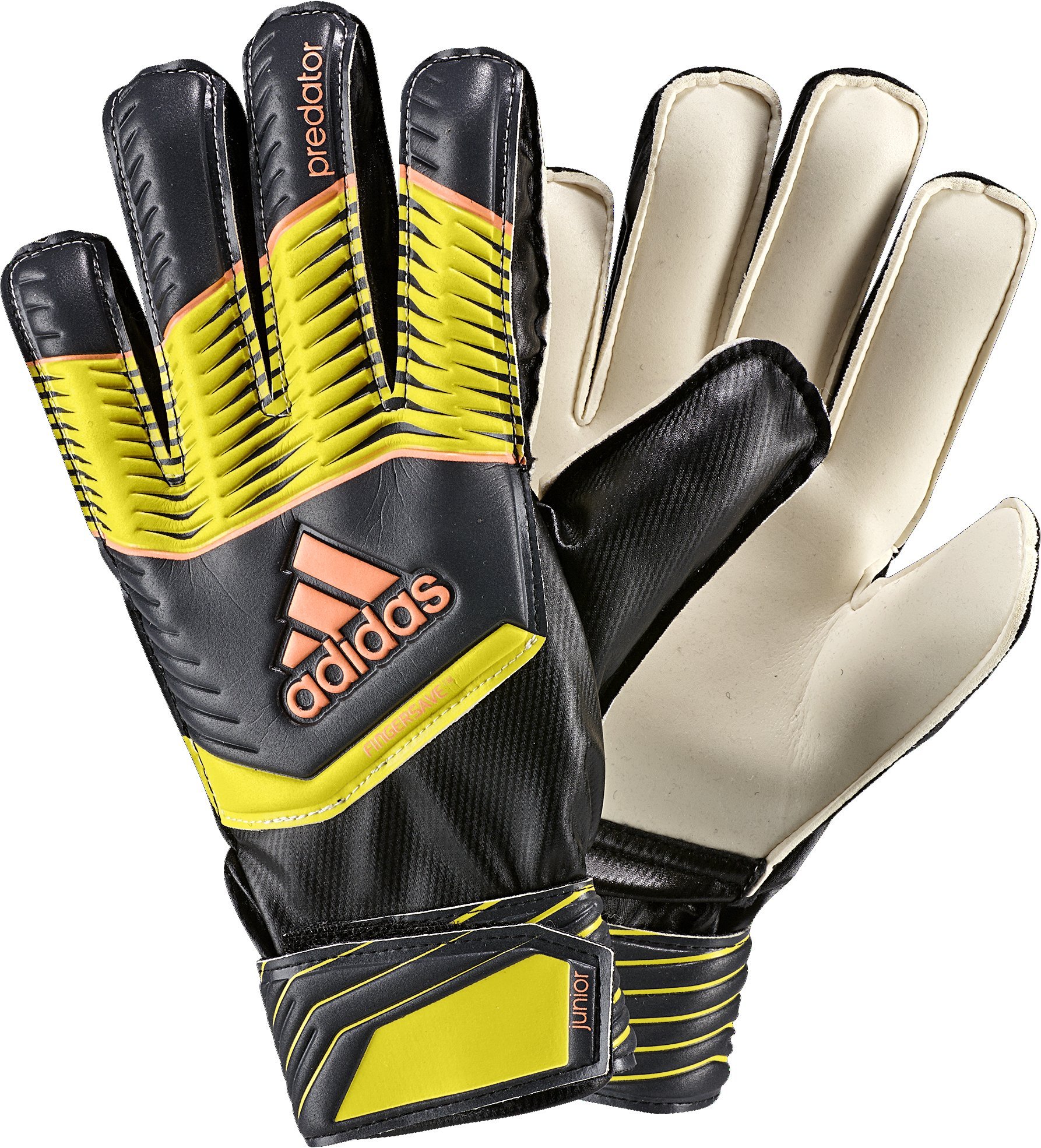 adidas predator fingersave junior soccer goalkeeper gloves