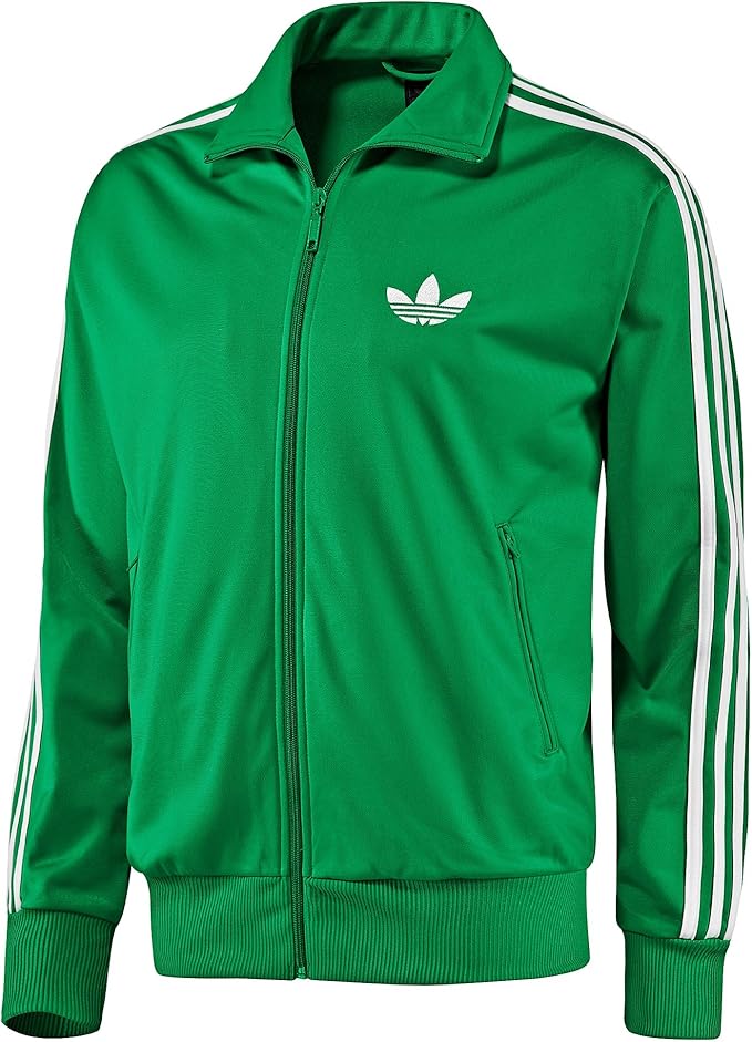 Adidas Firebird Men's Track Top Fairway/White 605123 (Size 4X) at Amazon Menâs Clothing store