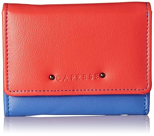 Caprese Bara Womens Wallet (Dk Pink-Lt Blue)