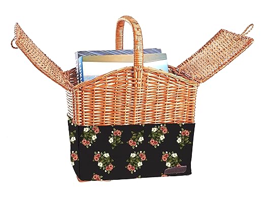 Haus & Sie Bamboo Picnic Basket
