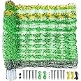 PPOLB Electric Fence Netting, 42.5" H x 164' L, Portable Movable Livestock Nets Mesh for Goats, Sheep, Hogs, Dog, All-Purpose Electric Fencing for Backyards, Homesteaders, Farms Ranches, and Gardens
