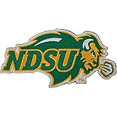 Desert Cactus North Dakota State University Patch – Embroidered Iron On/Sew On Applique for Blazers, Jackets, Backpacks, Bags, Hats & Tactical Gear – Bison (Patch - Design A)