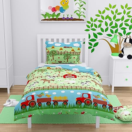 animal cot bed bedding