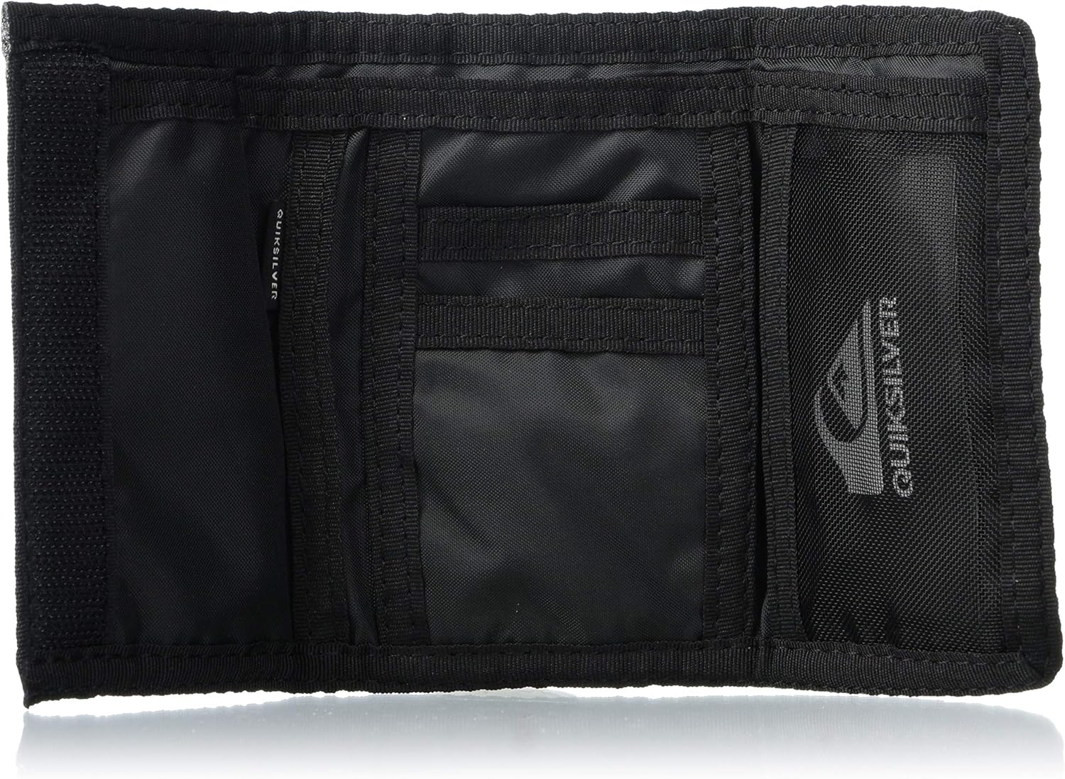 Quiksilver Men's The EVERYDAILY 4 Wallet, GREEN ASH, M: Clothing