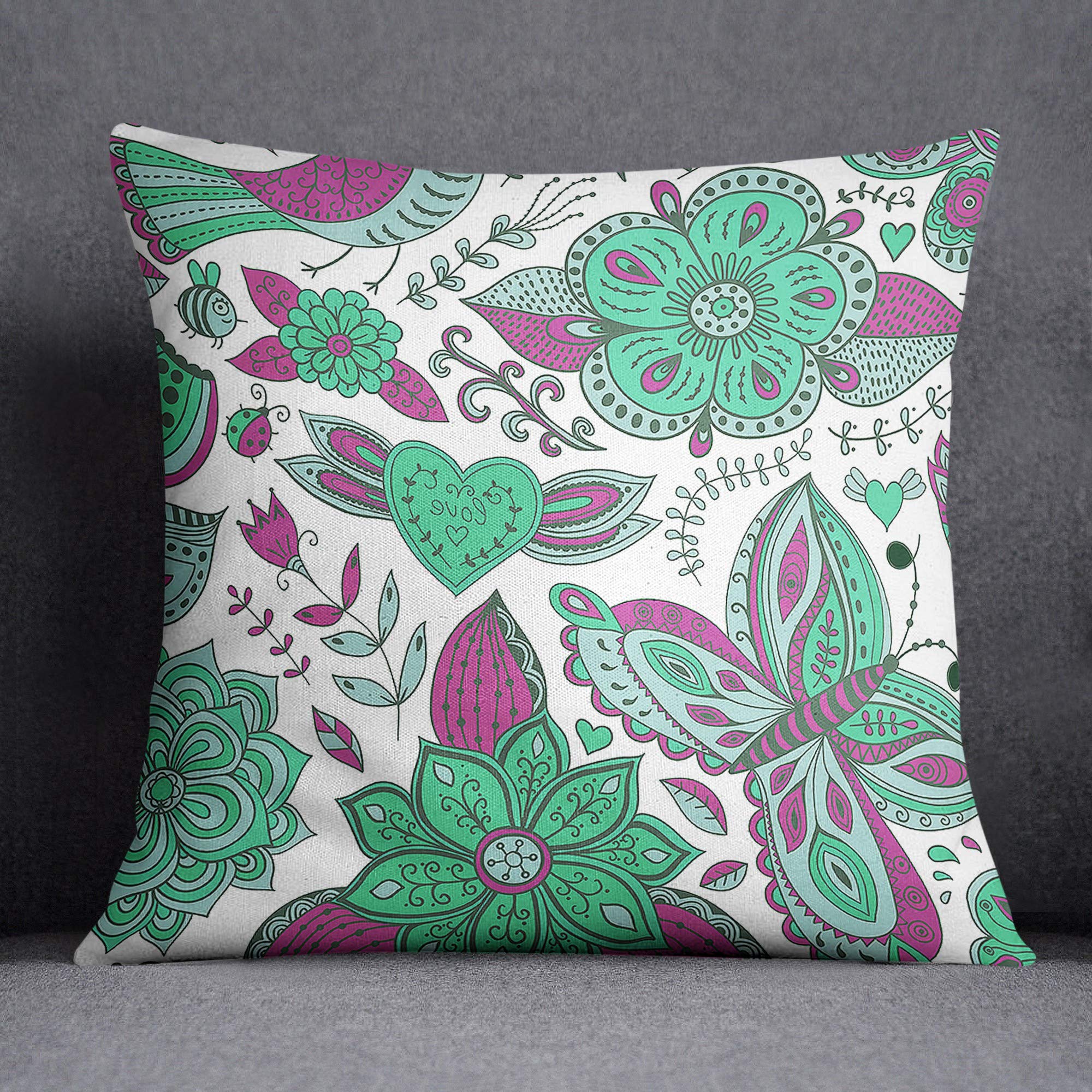 Bonamaison Decorative Cushion Cover, Multi, 45x45