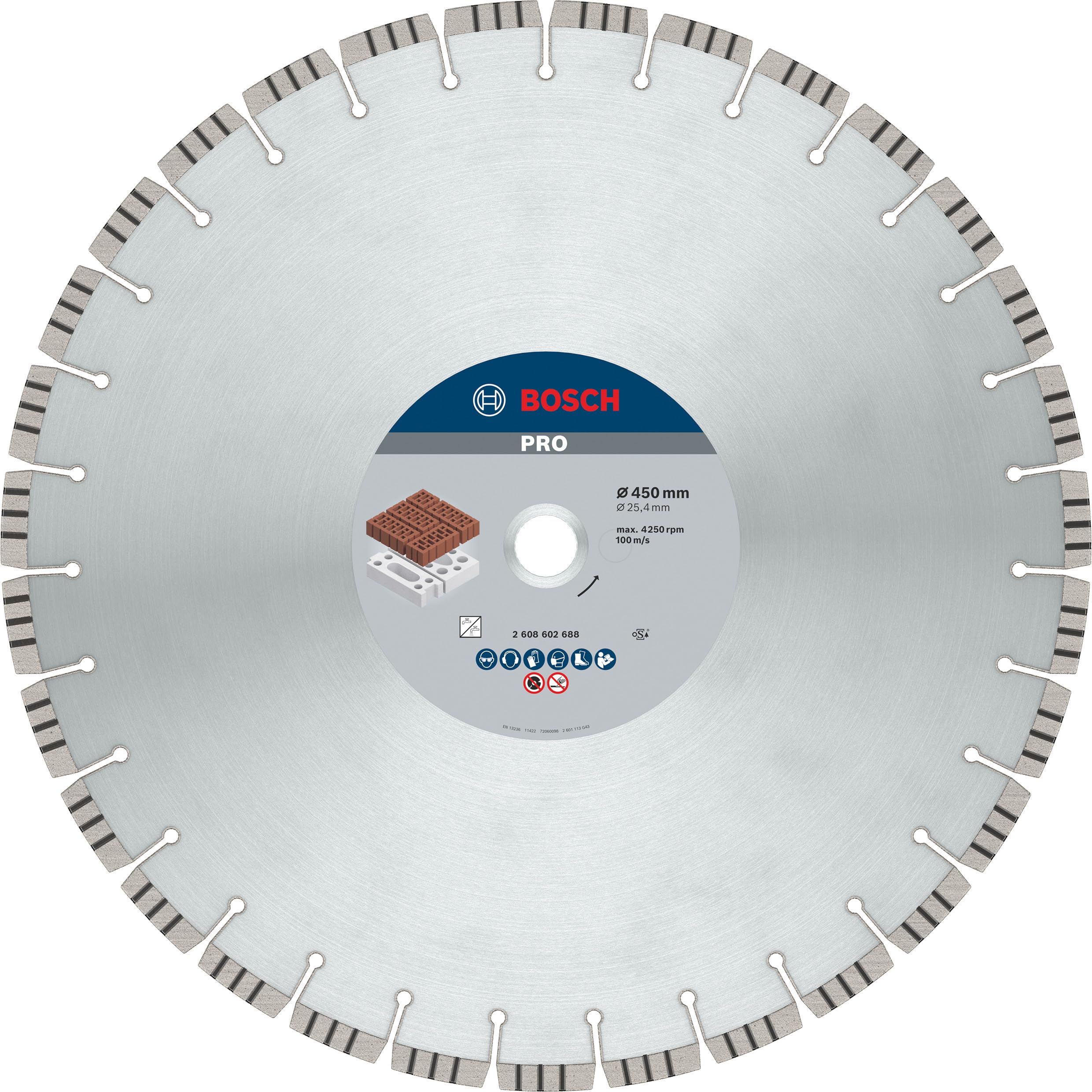 Bosch 2608602688 Diamond Cutting Disc Best for Abrasive