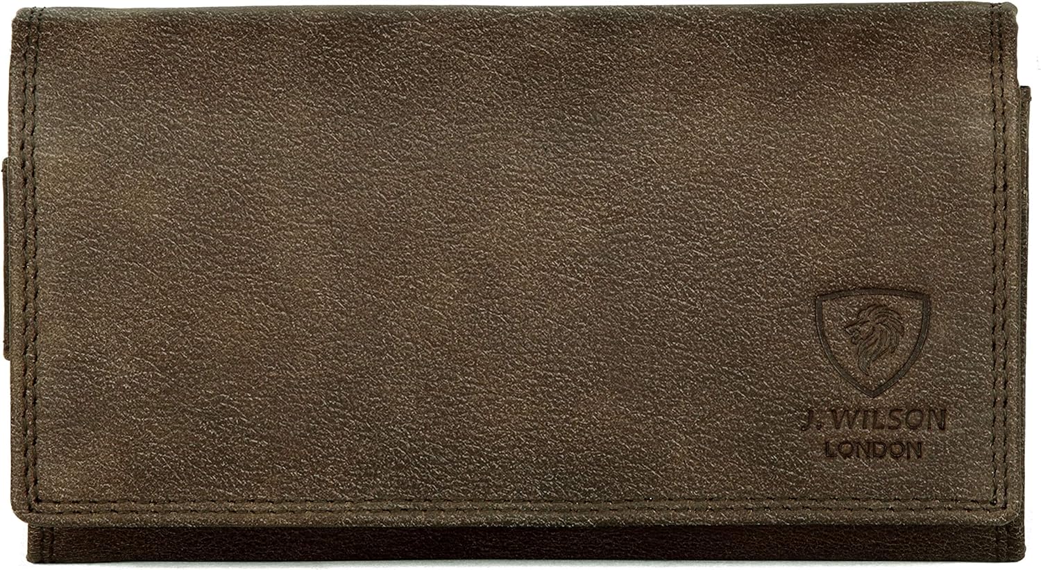 Ladies RFID Safe Designer Soft Leather Purse Card Women Clutch Wallet with Zip Pocket Gift Boxed