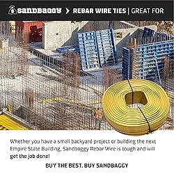 Sandbaggy Rebar Tie Wire Reel 16 Gauge