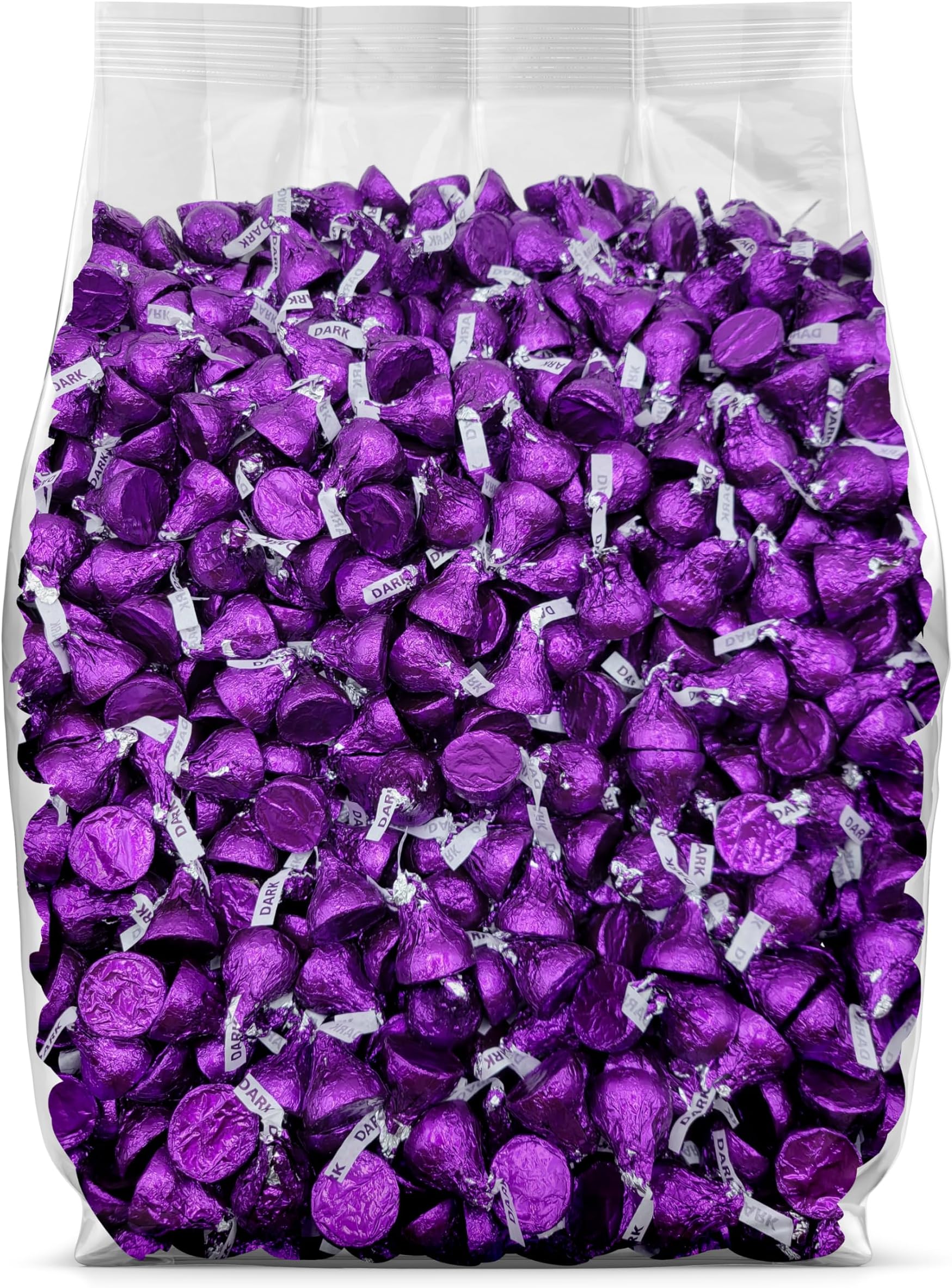 Hershey Dark Chocolate Kisses Bulk Candy Hershey Kisses in Purple