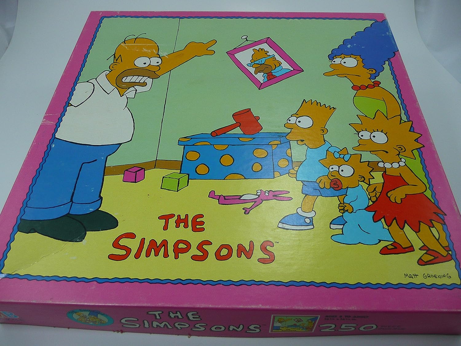 Simpsons Bart Simpsons Water Skiing Jigsaw Puzzle by Milton