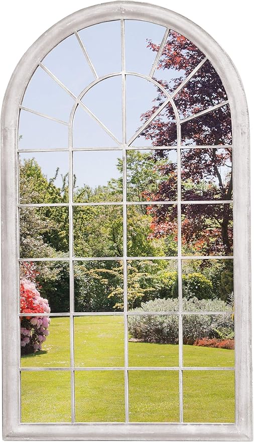 Espejo para ventana de jardín con arco georgiano: Amazon.es: Hogar