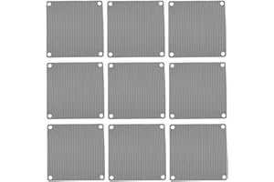 eMagTech 20PCS Computer Fan Filter Grille PVC 80x80mm Compatible with Fan System of Computers or Other Electrical Devices