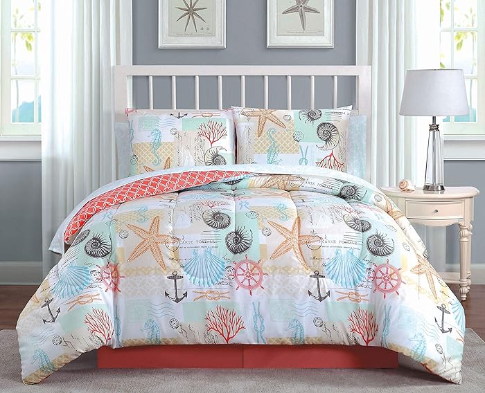 The Best Sea Shell Bedding Set From Home Goods