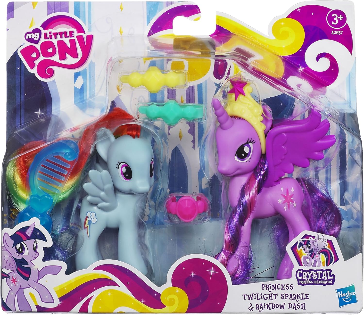my little pony rainbow princess twilight sparkle figure