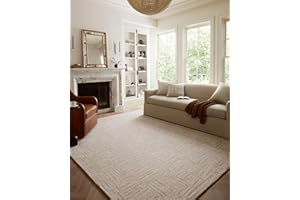 Loloi Chris Loves Julia Polly Collection POL-08 Smoke/Sand 7'-9" x 9'-9" Area Rug