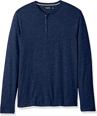 remera manga larga con botones hombre