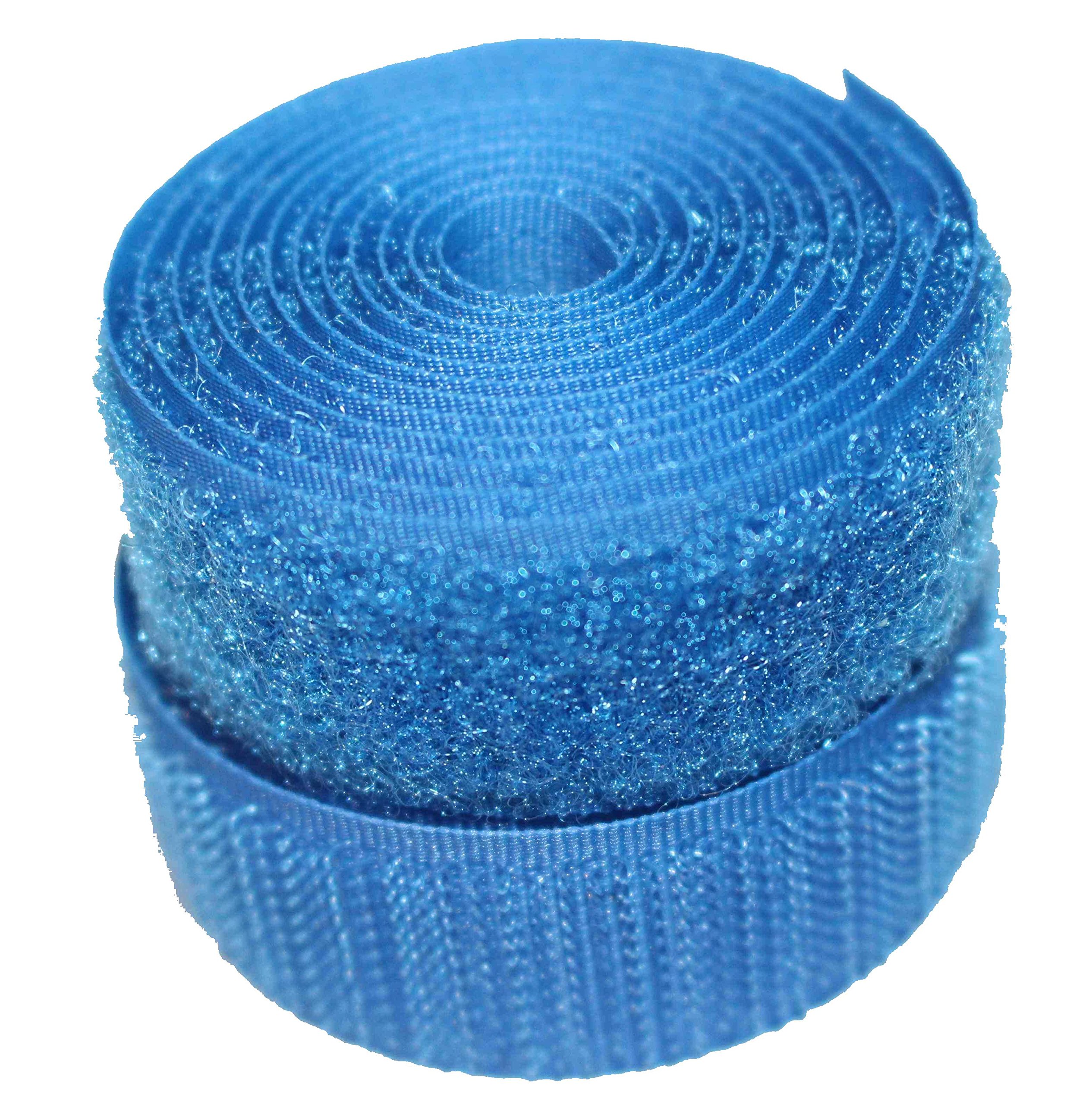 Royal Blue 20mm Sew-on Hook & Loop Tape Alfatex® Brand supplied by the Velcro Companies - Various Lengths (3m)