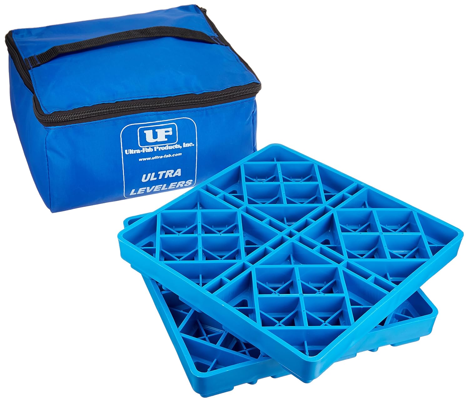 Ultra Leveling Block Stackable Interlocking RV Car Trailer Stabilizer