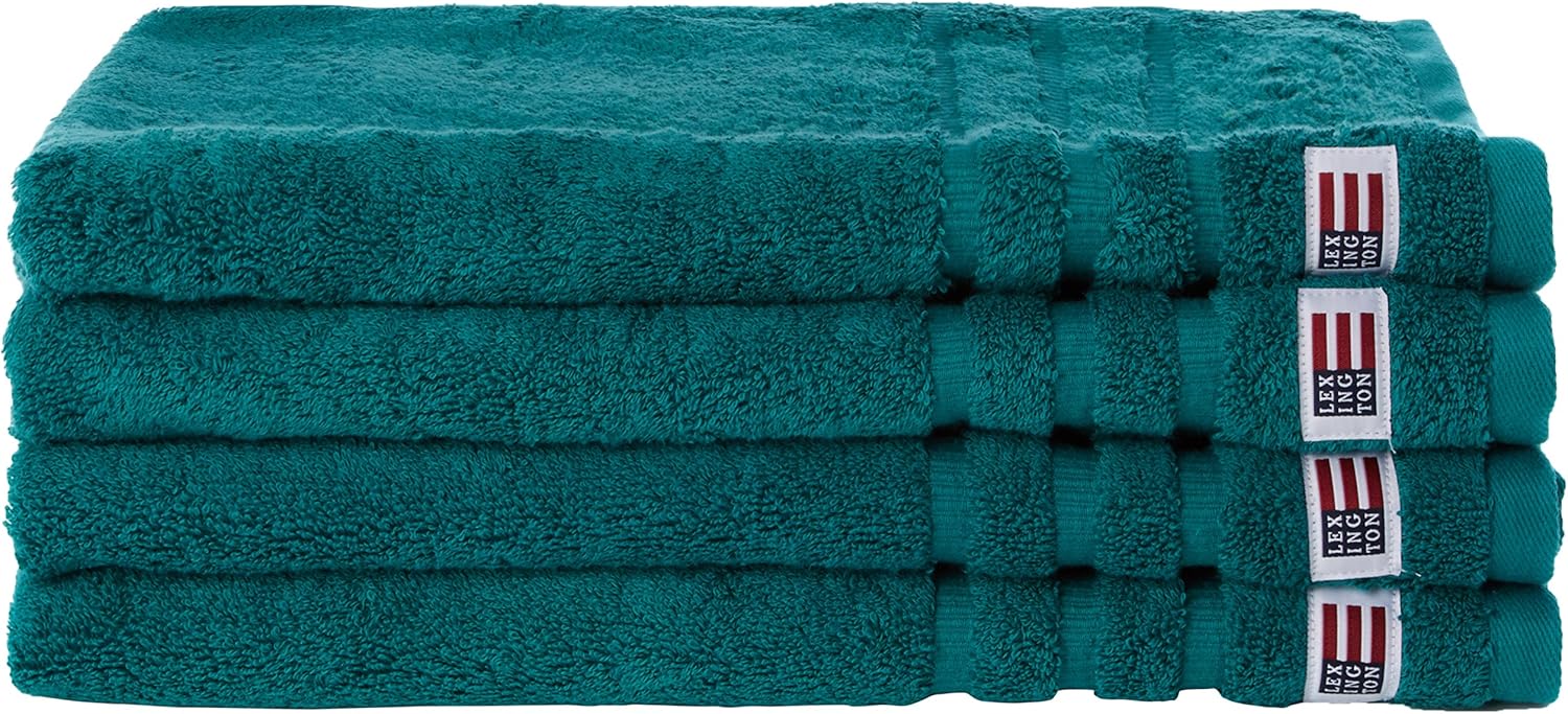 Lexington Original Emerald Green Small Hand Towel, Cotton, 70x50cm