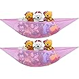 2 PK - SimpleHouseware Stuffed Animals Jumbo Toy Storage Hammock, Pink