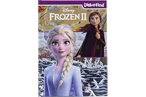 Disney Frozen 2 Elsa, Anna, Olaf, and More! - Look and Find Activity Book - PI Kids