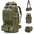King'sGuard 100L Camping Hiking Backpack Molle Rucksack Military Camping Backpacking Daypack