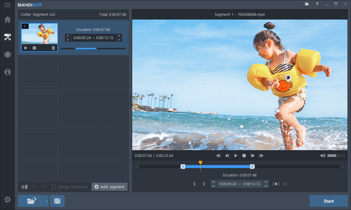 Bandicut Video Cutter, Joiner & Editor for Windows [Download] - Thumbnail 2