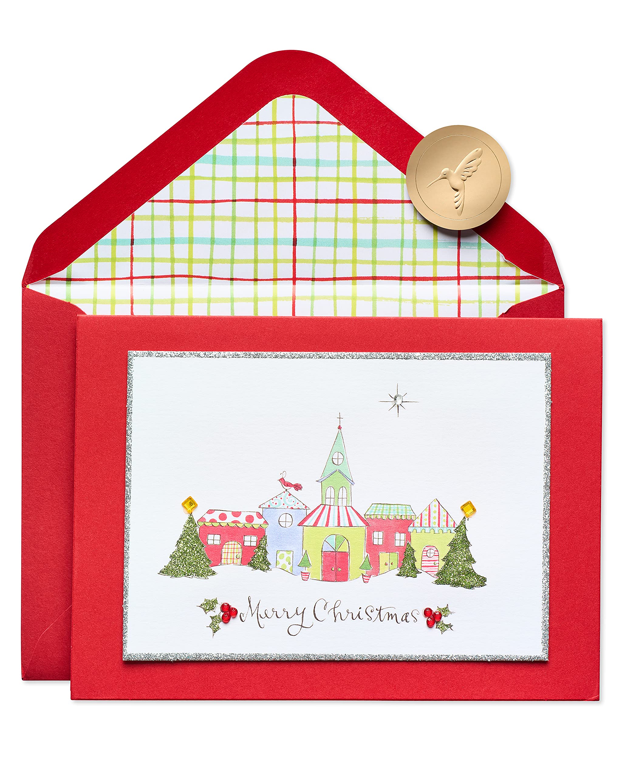 Papyrus Religious Christmas Card (Joy, Peace, and God's Sweet Blessings)