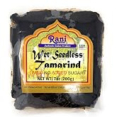 Rani Tamarind, Wet Seedless Block/Slab (Imli) 7oz (200g) ~ All Natural | No added sugar | Vegan | Gluten Free | NON-GMO | Indian Origin