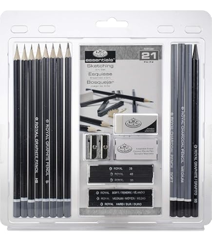 Royal Brush RART-2003 Drawing 20Pc Clamshell Art