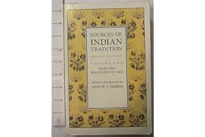 Sources of Indian Tradition: Modern India and Pakistan