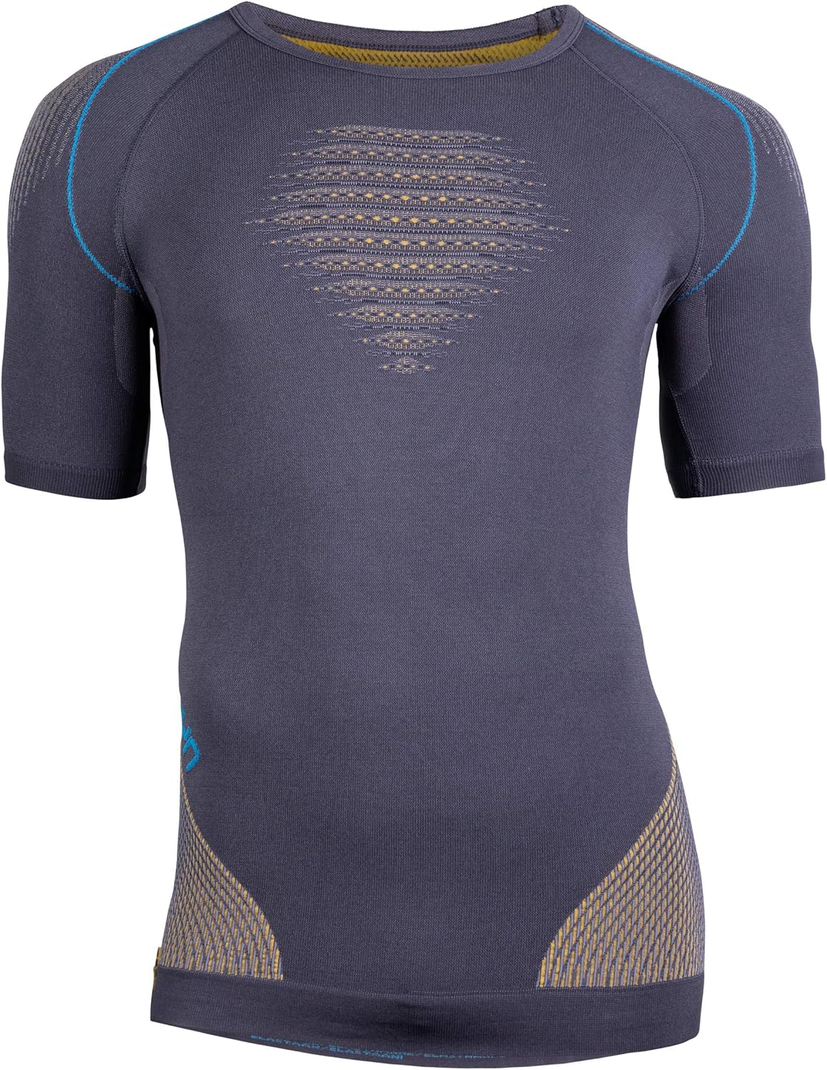 TSLA Maglia termica da uomo, a maniche lunghe, con scollo a V, fodera