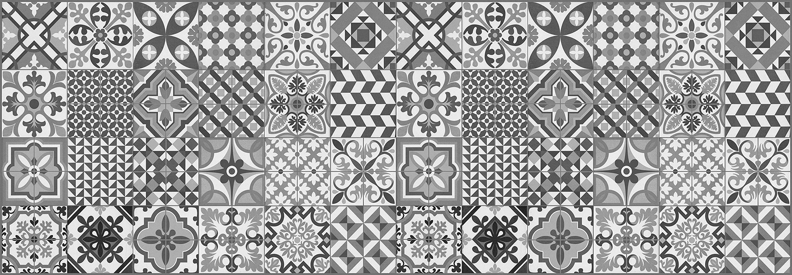 Vilber Toledo DU 05 78X225 Carpet, Vinyl, Black/Grey-05, 78 x 225 x 0.2 cm