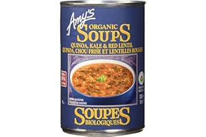 Amy's Kitchen Quinoa, Kale and Red Lentil Soup, 398ml