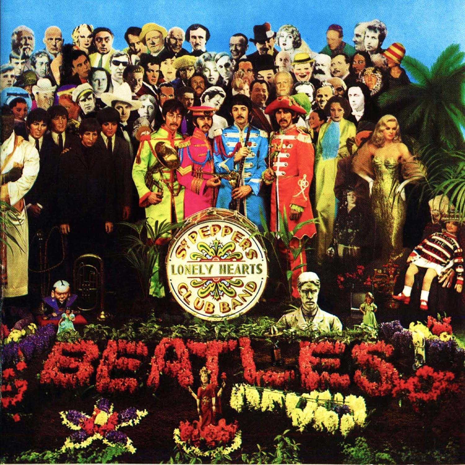 Reproduction"The Beatles SGT. Pepper" Album Cover Poster, Size 16" x