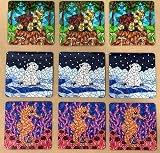 Personalised Fridge Magnet Square 6.5cm x 6.5cm with Photo or Logo view 3