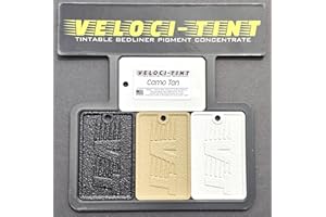VELOCI-TINT VelociTint Bedliner Pigment Concentrate 2oz Pouch for 2K Urethane Tintable Bed Liner 200+ Colors Available (Camo Tan)