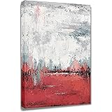 Yihui Arts Framed Canvas Wall Art for Living Room, Bedroom Abstract Prints Posters Pink Modern Pictures Home Office Decor Fra