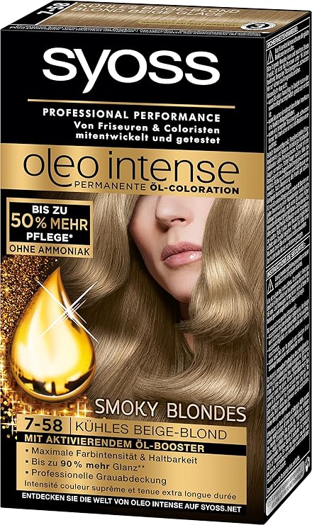 Syoss Oleo Intense Dye Amazon Co Uk Beauty