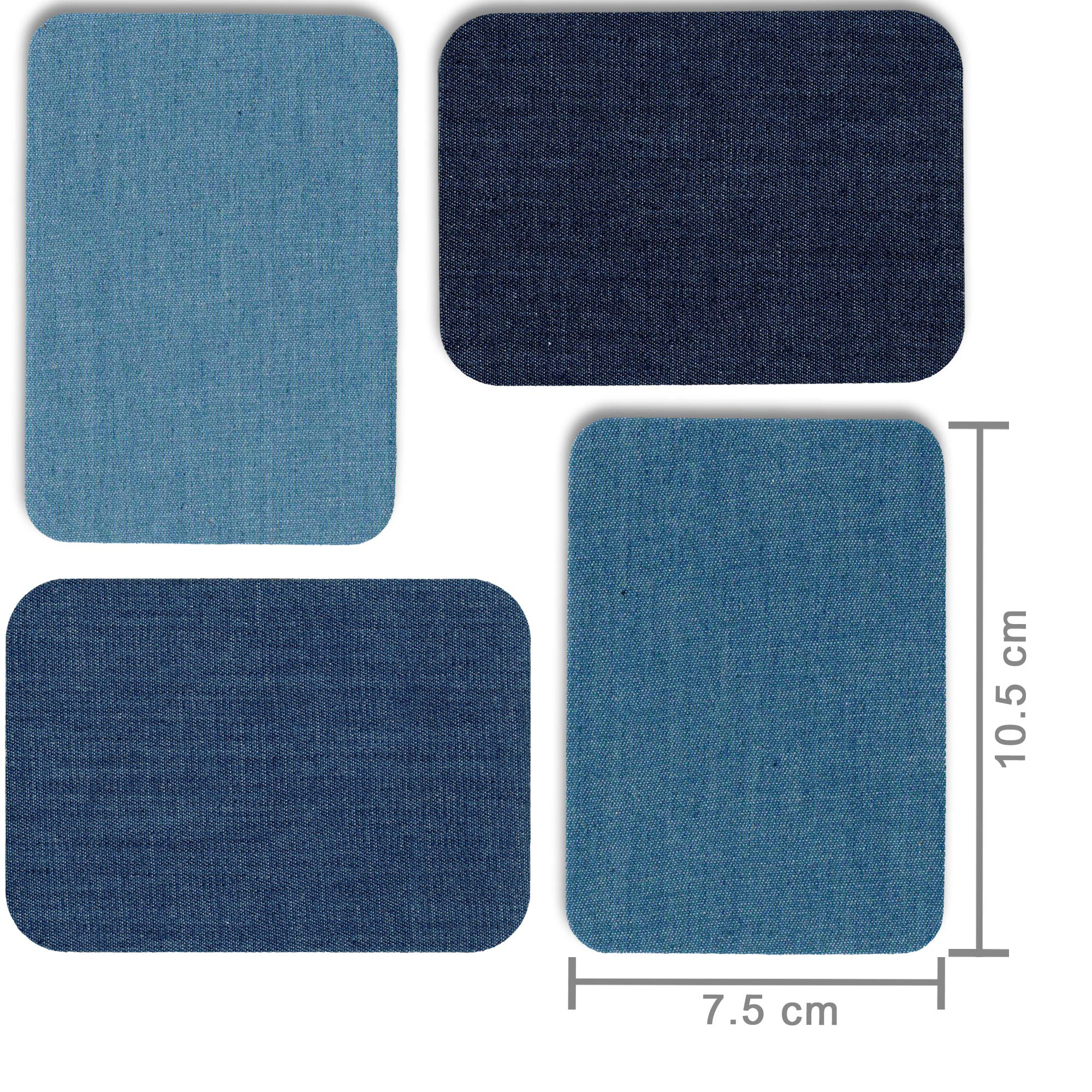 ZEFFFKA-Premium-Quality-Denim-Iron-on-Jean-Patches-No-Sew-Shades-of-Blue-12-Pieces-Assorted-Cotton-Jeans-Repair-Kit-3-by-4-14